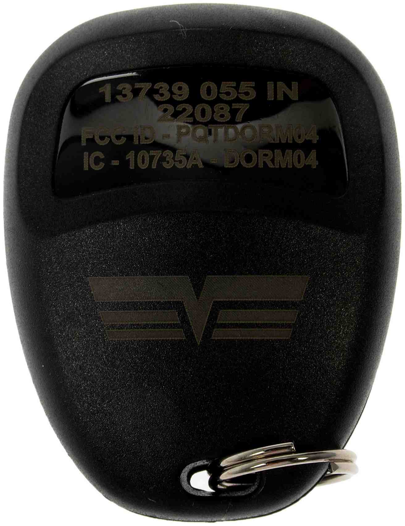 Dorman HELP Keyless Entry Remote 3 Button with DIY Programming for 2001-2004 Chevrolet GMC 2002 Cadillac 13739