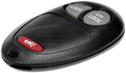 Dorman - HELP Keyless Entry Transmitter 3-Button with Programming Instructions for 2012 Chevrolet 2012 GMC 2010 Hummer 2004 Oldsmobile 2005 Pontiac PN 13740