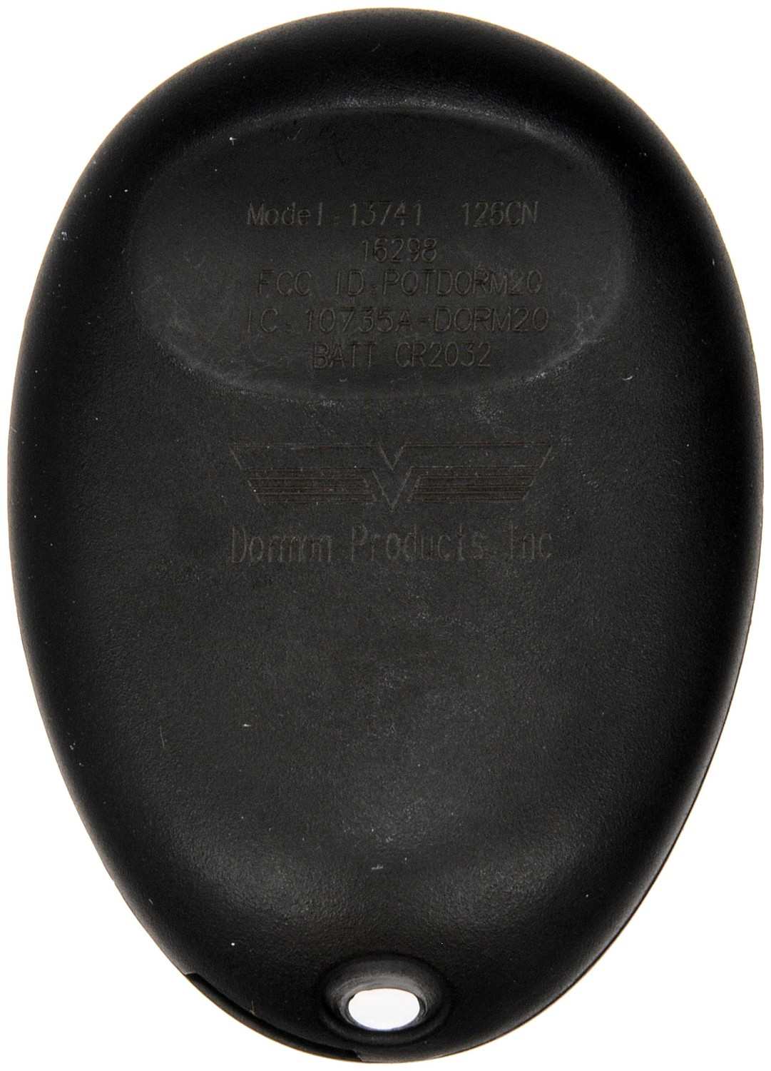 Dorman - HELP Keyless Entry Transmitter 4 Button for 2007-2008 Buick Rendezvous and 2005-2006 Pontiac Aztek