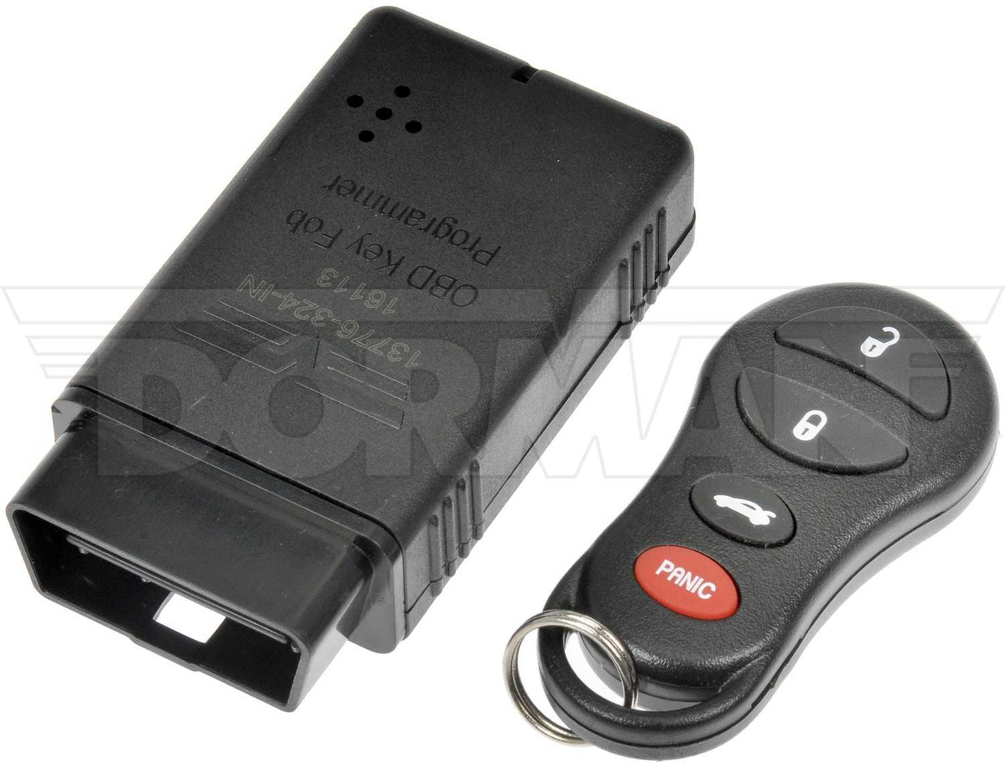Dorman HELP Keyless Entry Remote 4 Button with DIY Programming Tool for 2001-2010 Chrysler Dodge Jeep 13776