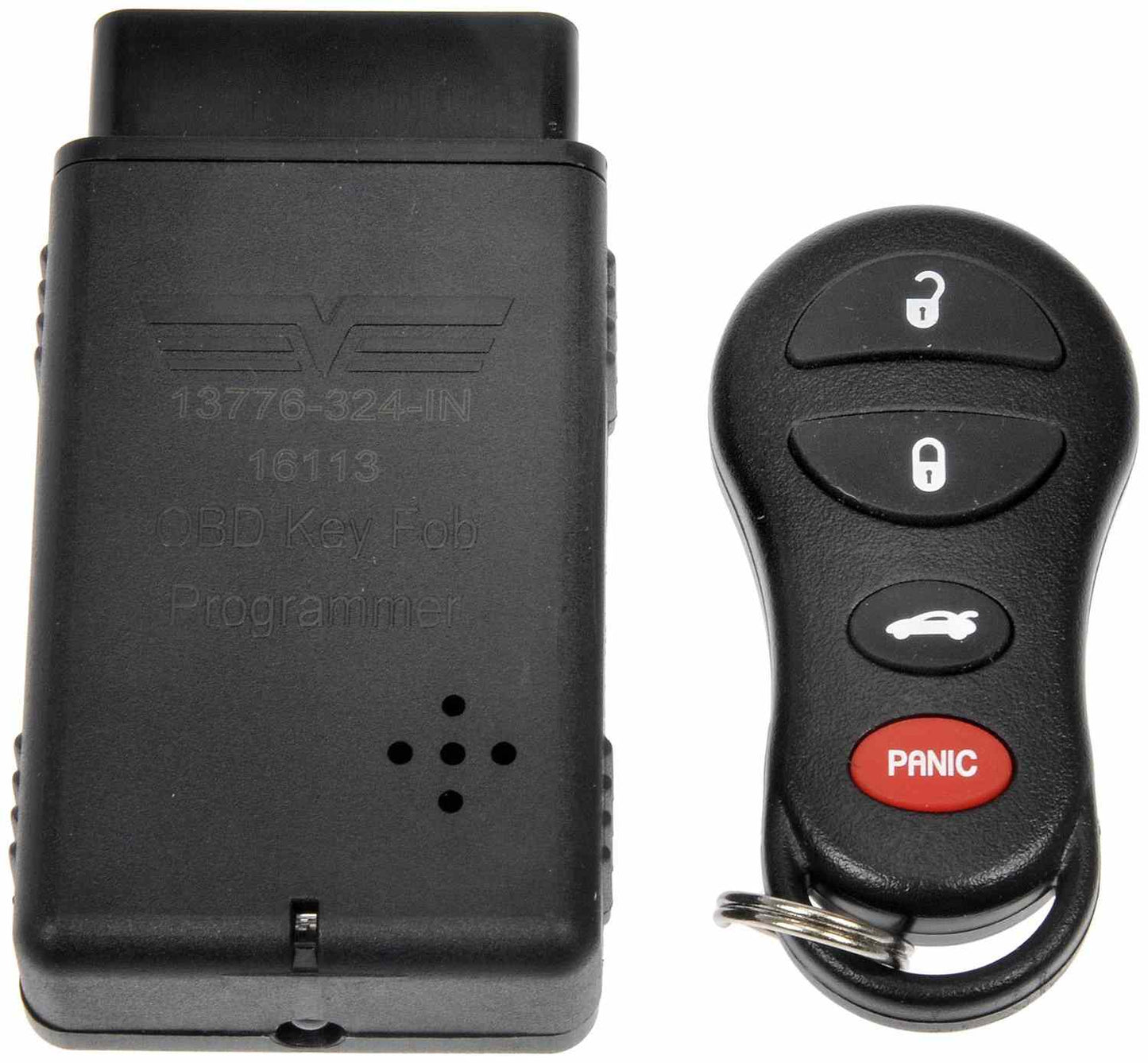 Dorman HELP Keyless Entry Remote 4 Button with DIY Programming Tool for 2001-2010 Chrysler Dodge Jeep 13776