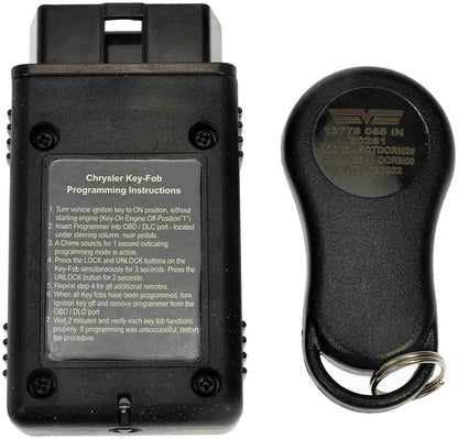 Dorman Help Keyless Entry Remote 3 Button with DIY Programming Tool for 2000-2005 Chrysler Dodge Jeep Plymouth 13778