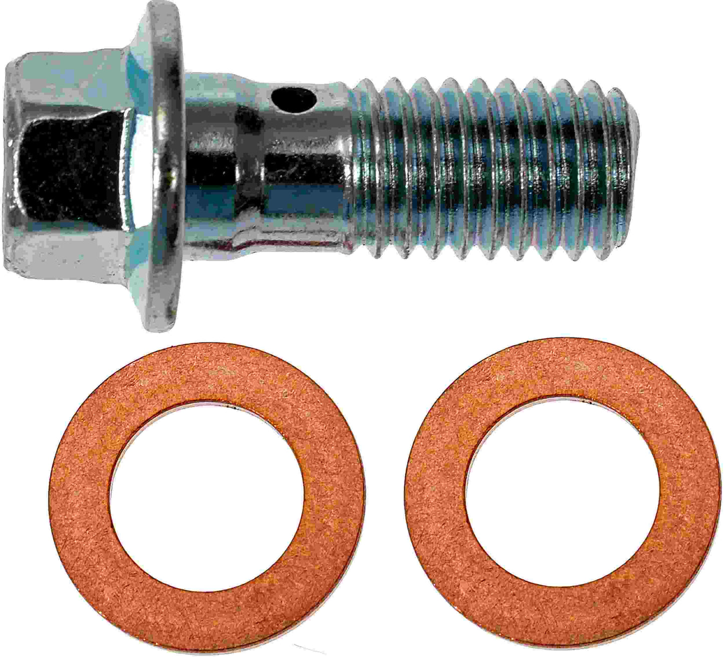 Dorman HELP Brake Hose to Caliper Bolt M10-1.5 x 24.4mm for Ford Lincoln Mercury 13936