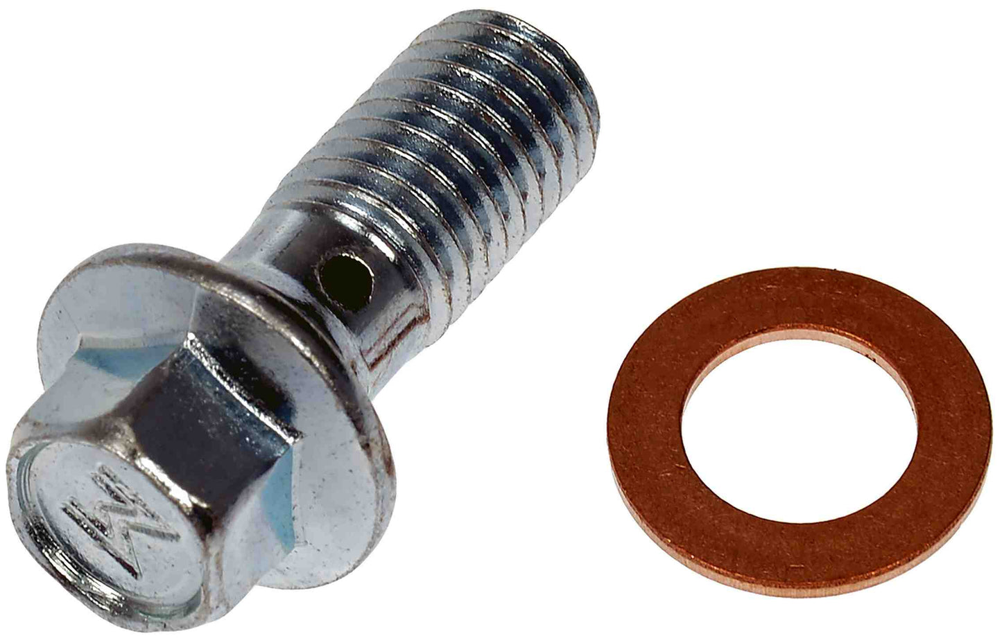 Dorman HELP Brake Hose to Caliper Bolt M10-1.5 x 24.4mm for Ford Lincoln Mercury 13936