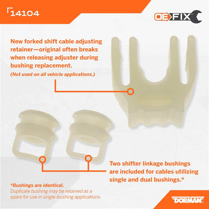 Dorman - HELP Automatic Transmission Shift Linkage Bushing 14104