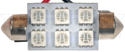 Dorman Dome Light Bulb 212 Amber 5050SMD 6 LED for 2014-2018 212A-SMD