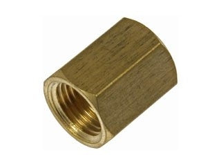 Dorman Autograde Inverted Flare Fitting Union 1/4 Inch for Brake Line Repair 43376