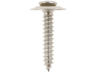 Dorman Autograde Chrome Sems Head Trim Screw 8-18 X 1 In for Automotive Fastening 45581