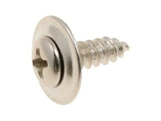 Dorman Autograde Chrome Sems Head Trim Screw 8-18 X 5/8 In for Automotive Fastening 45582