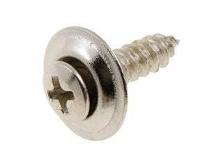 Dorman Autograde Chrome Sems Head Trim Screw 10-16 X 3/4 In for Automotive Fastening 45584