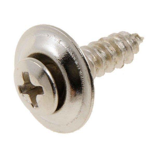 Dorman Autograde Chrome Sems Head Trim Screw 10-16 X 3/4 In for Automotive Fastening 45584