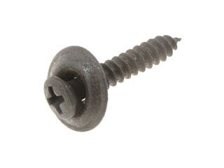 Dorman Autograde Trim Screw Black Sems Head 8-18 X 1 In for Automotive Fastening 45587