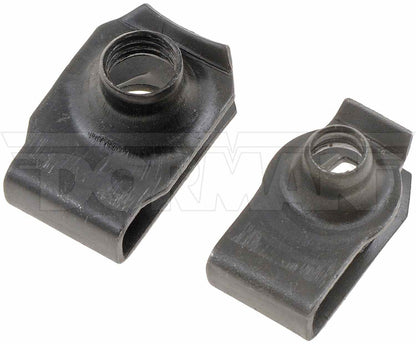 Dorman Autograde M8-1.25 Clip Spring Nut 2 Pack for Automotive Panels 45819