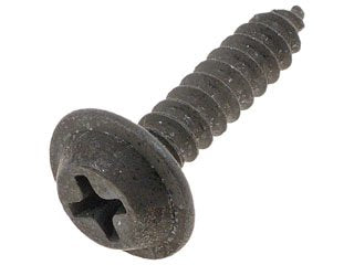 Dorman Autograde Black Oval Head Trim Screw No 8 x 3/4 In for Automotive Fastening 45880