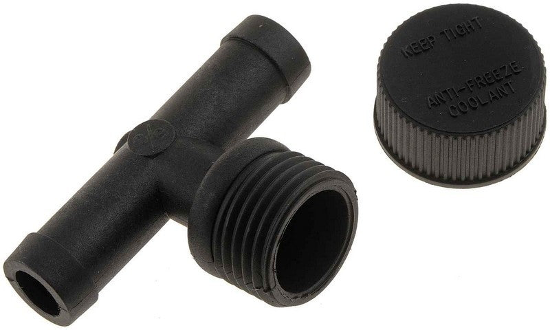 Dorman HELP 5/8 Inch Radiator Flush Tee with Cap for Coolant System Maintenance 47121