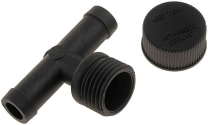Dorman HELP 5/8 Inch Radiator Flush Tee with Cap for Coolant System Maintenance 47121