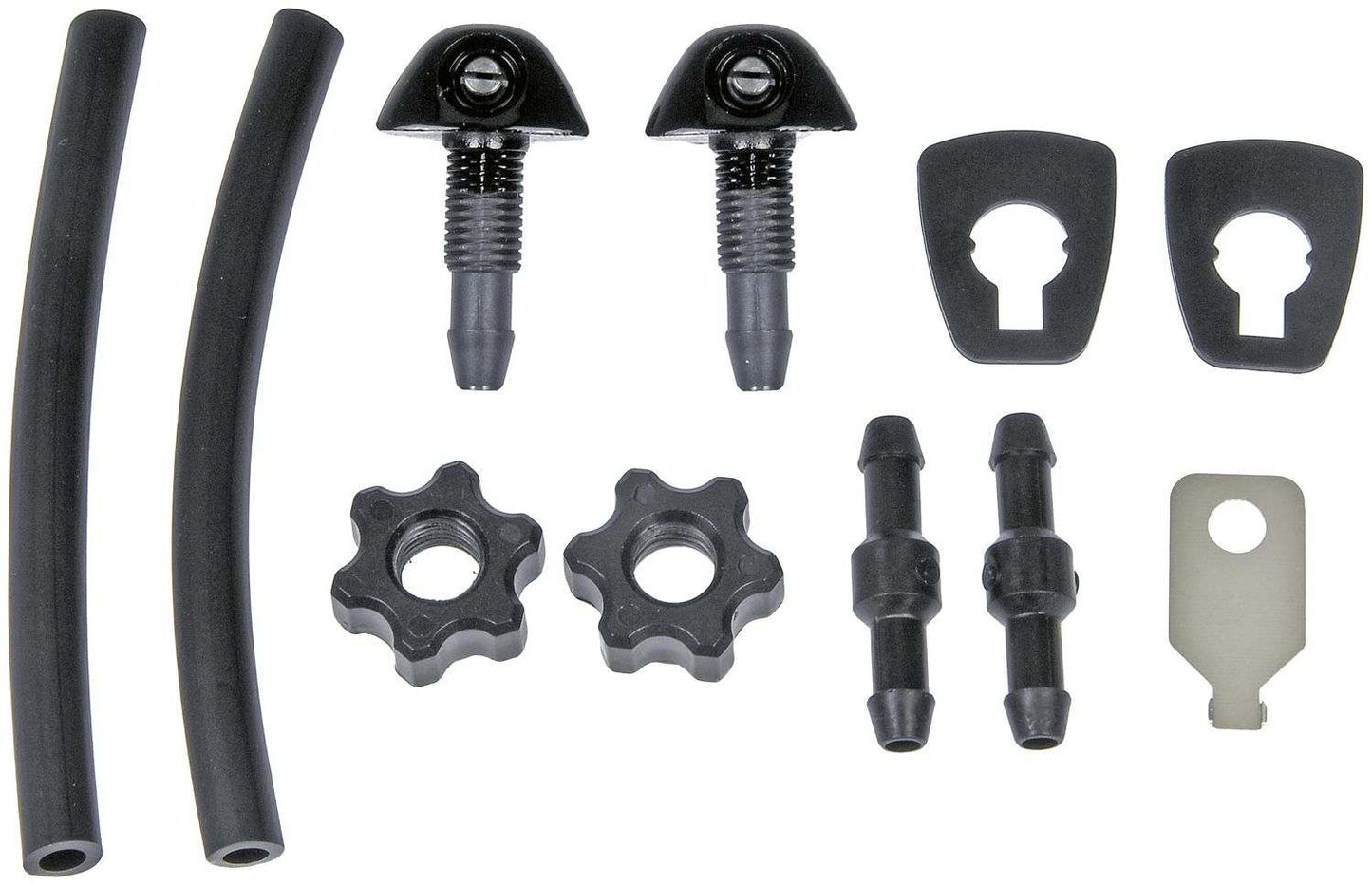 Dorman Windshield Washer Nozzle Kit Universal With Wide Angle Spray For 47137