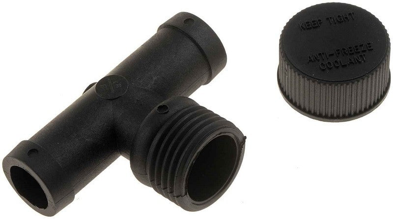 Dorman HELP Radiator Flush Tee 3/4 Inch for Engine Coolant System Flushing 47153