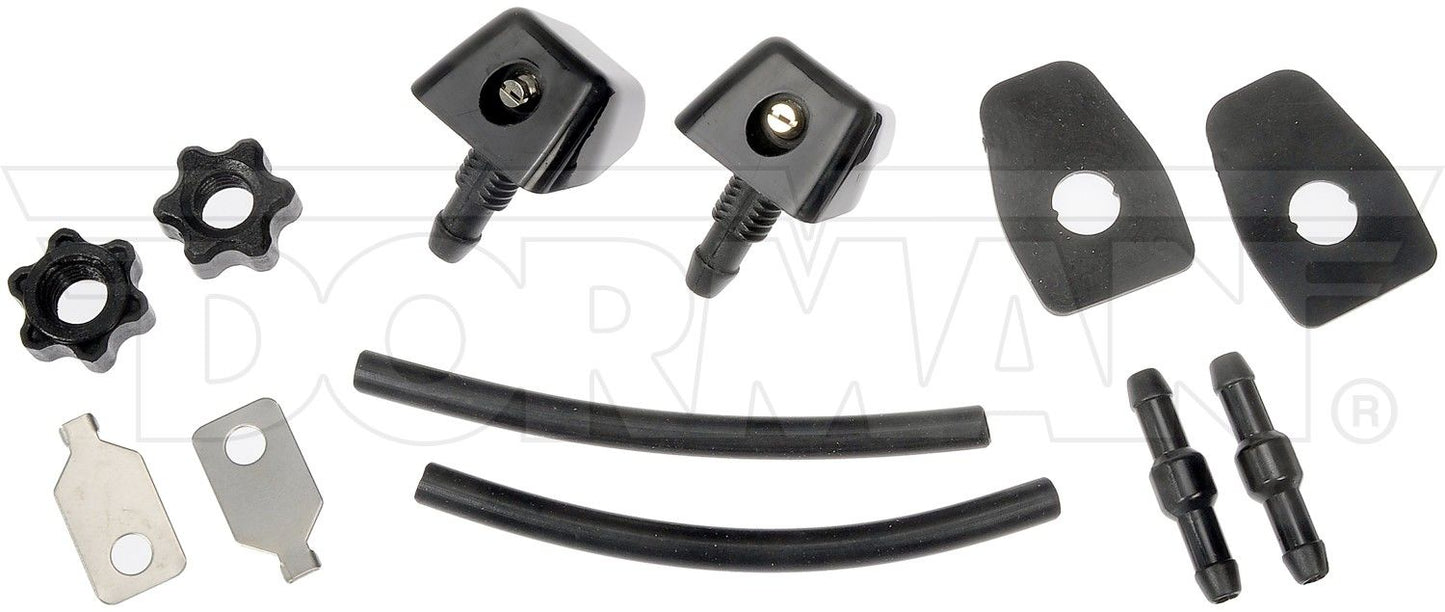 Dorman Windshield Washer Nozzle Kit Wide Angle with Wider Spray Pattern 47237