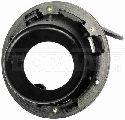 Dorman Fuel Filler Door Kit with aluminum lid and stainless hardware for 2007-2017 Jeep Wrangler 47344