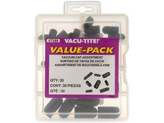 Dorman Autograde 30 Piece Vacuum Cap Assortment with Reusable Case 47388
