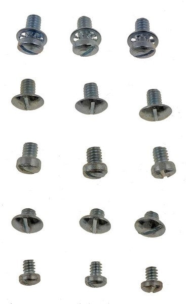 Dorman HELP Ignition Screw Assortment 15 Piece Kit for Automotive Fastening Jobs 49810