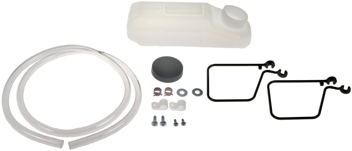 Dorman - HELP Engine Coolant Recovery Kit Universal with Accumulator Bottle, Cap, Hang Basket for 54004