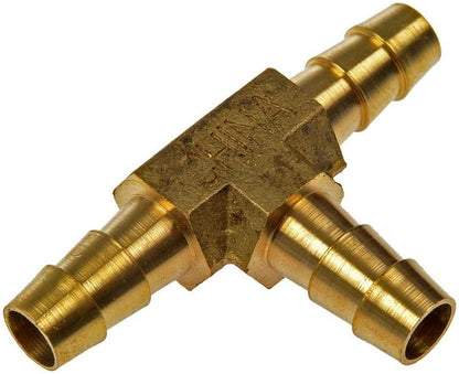 Dorman HELP 5/16 Inch Brass Fuel Hose Tee Connector for Automotive Repair 55107