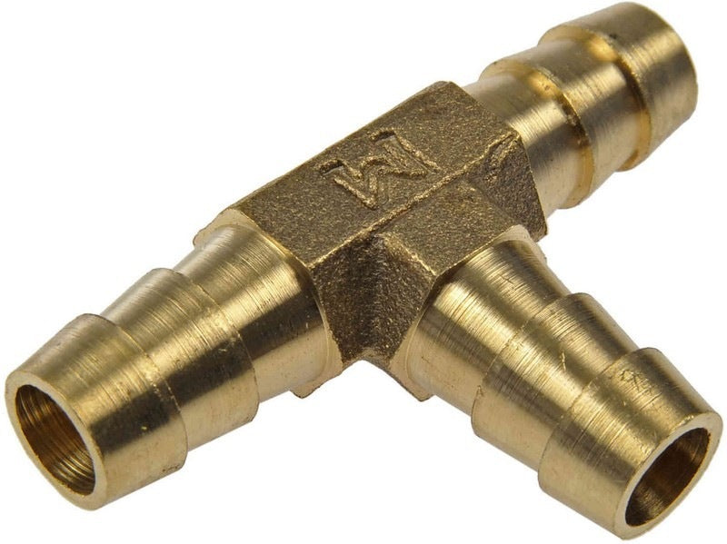 Dorman HELP 3/8 Inch Brass Fuel Hose Tee Connector for Automotive Repair 55108