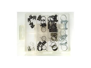 Dorman - HELP Hose Clamp Assortment 32-Piece with Spring and Screw Types for Various Vehicle Applications 55173