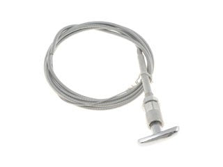 Dorman Multi-Purpose Control Cable with 1-3/4 in. Chrome Knob for 6 ft. Length 55203