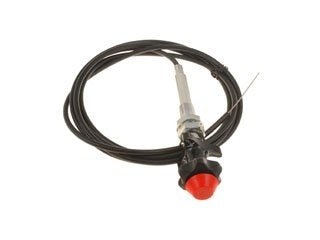 Dorman - HELP Multi-Purpose Control Cable with 2 In Black Knob for 10 Ft Length 55204