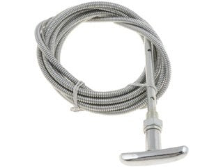 Dorman Help Multi-Purpose Control Cable with 1 Inch Black Knob 7 Foot Length 55208