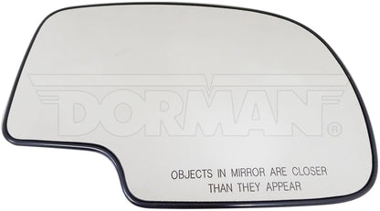 Dorman - HELP Door Mirror Glass Heated Plastic-Backed Mirror Right for 2006 Cadillac, 2007-1999 Chevrolet, 2007-1999 GMC 56022