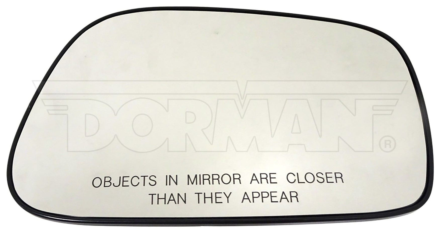 Dorman - HELP Door Mirror Glass Non-Heated Plastic Backed with Right for 2008-03 Pontiac Vibe 56032