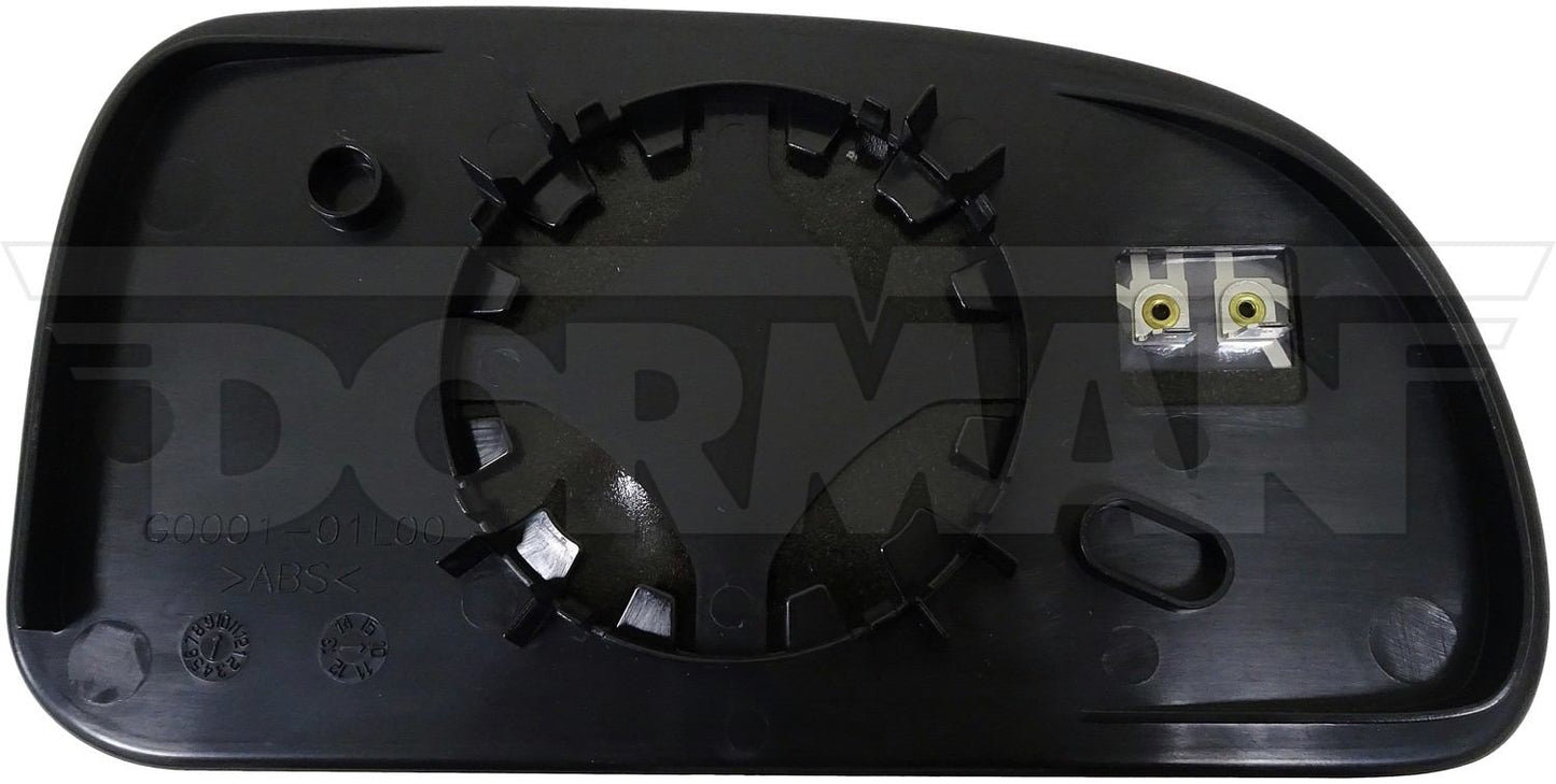 Dorman - HELP Door Mirror Glass Heated Plastic Backed Left for 2007-2004 Buick, 2009-2002 Chevrolet, 2009-2002 GMC, 2004-2002 Oldsmobile 56045