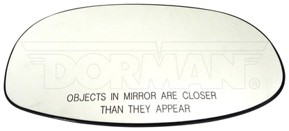 Dorman - HELP Door Mirror Glass Non-Heated Plastic Backed Mirror Right for 2003 Saturn 56048