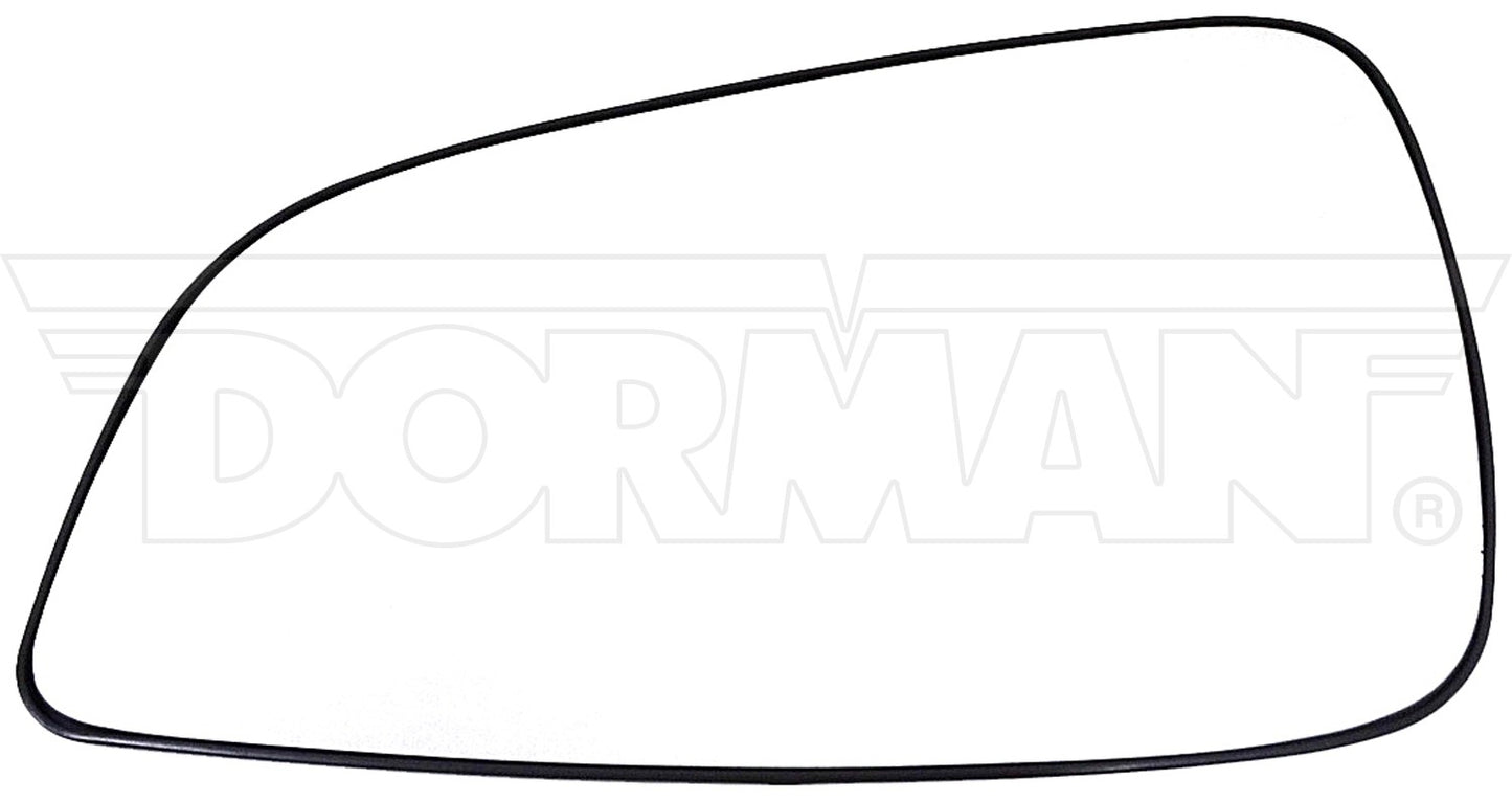 Dorman - HELP Door Mirror Glass Plastic Backed with Easy Installation for 2008-2012 Chevrolet Malibu, 2007-2009 Saturn Aura 56053