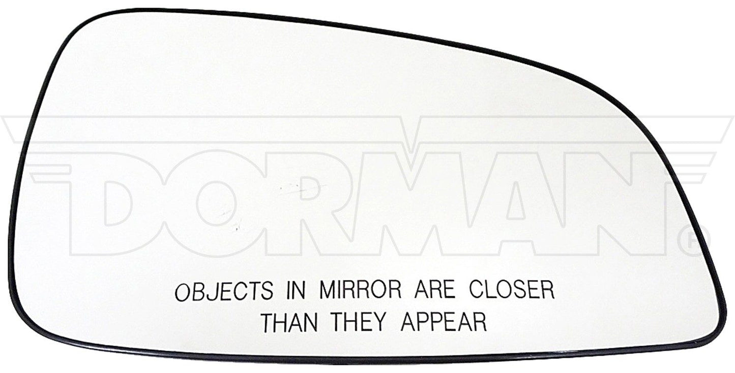 Dorman - HELP Door Mirror Glass Plastic Backed with Easy Installation for 2008-2012 Chevrolet Malibu 2007-2009 Saturn Aura 56054