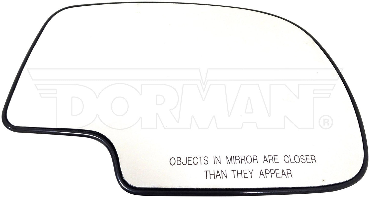 Dorman - HELP Door Mirror Glass Plastic Backed for 2002-99 Chevrolet Cadillac GMC