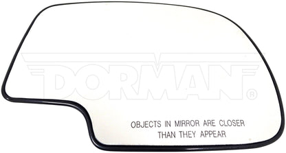Dorman - HELP Door Mirror Glass Plastic Backed for 2002-99 Chevrolet Cadillac GMC