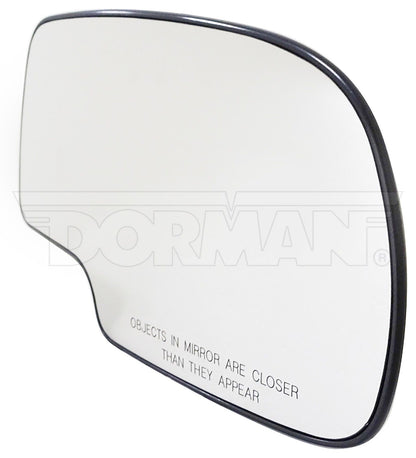 Dorman Help Door Mirror Glass Heated Plastic Backed Right for 2006-05 Cadillac Chevrolet GMC 56074