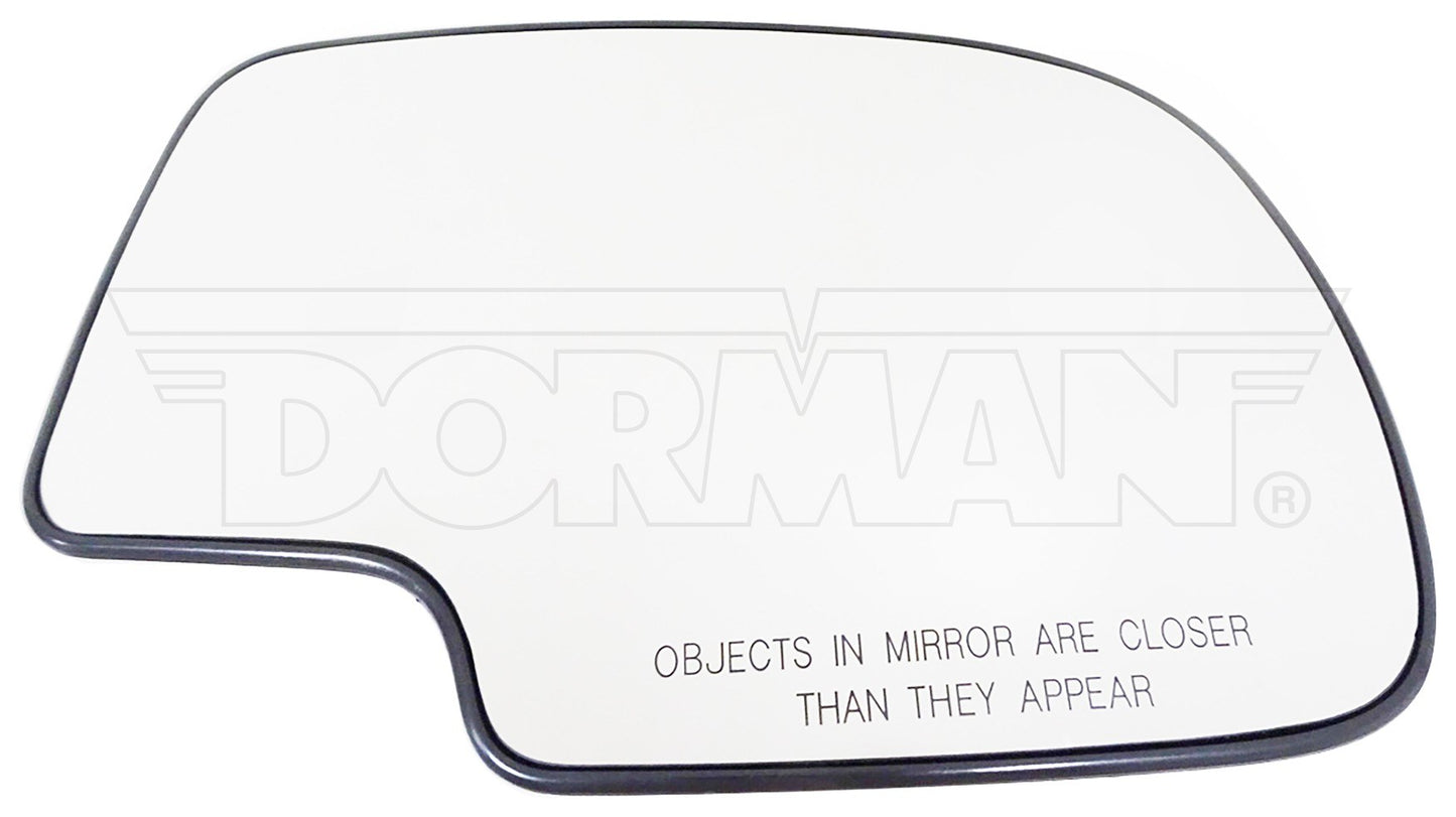 Dorman Help Door Mirror Glass Heated Plastic Backed Right for 2006-05 Cadillac Chevrolet GMC 56074
