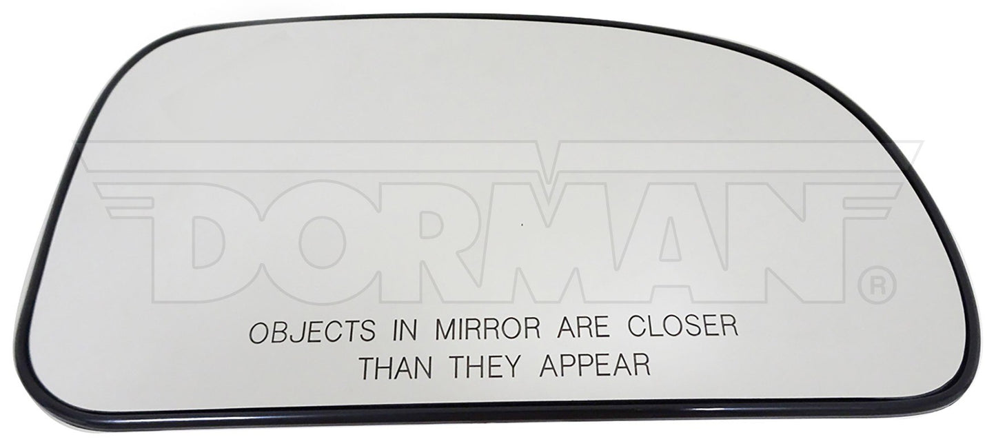Dorman - HELP Door Mirror Glass Non-Heated Plastic Backed with Easy Installation for 2007-04 Buick, 2009-02 Chevrolet GMC Oldsmobile 56078