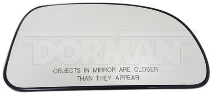 Dorman - HELP Door Mirror Glass Non-Heated Plastic Backed with Easy Installation for 2007-04 Buick, 2009-02 Chevrolet GMC Oldsmobile 56078