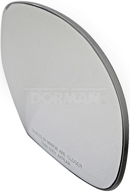 Dorman - HELP Door Mirror Glass Plastic Backed with Easy Installation for 2014-07 Cadillac Chevrolet GMC 56082