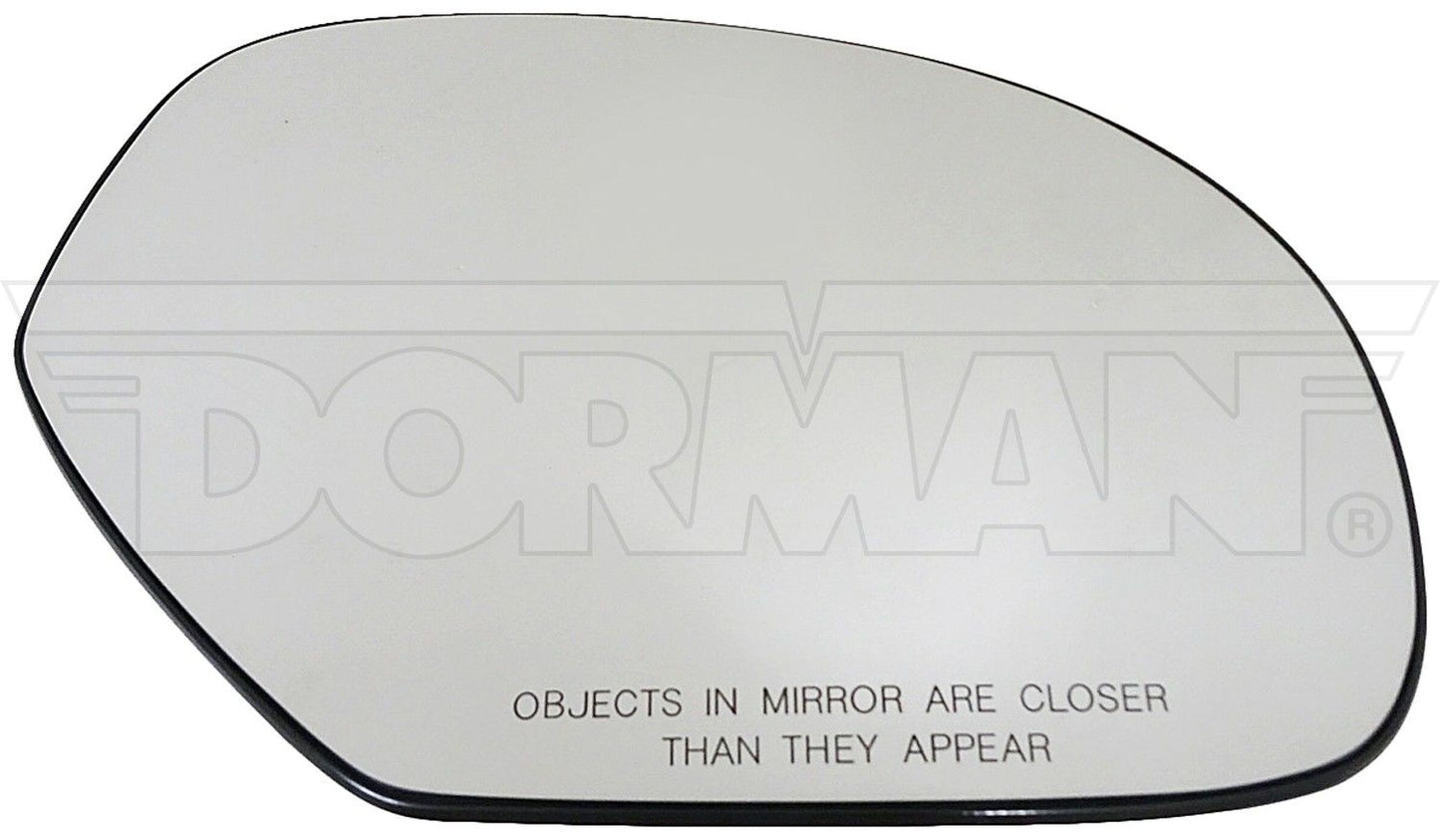 Dorman - HELP Door Mirror Glass Plastic Backed with Easy Installation for 2014-07 Cadillac Chevrolet GMC 56082