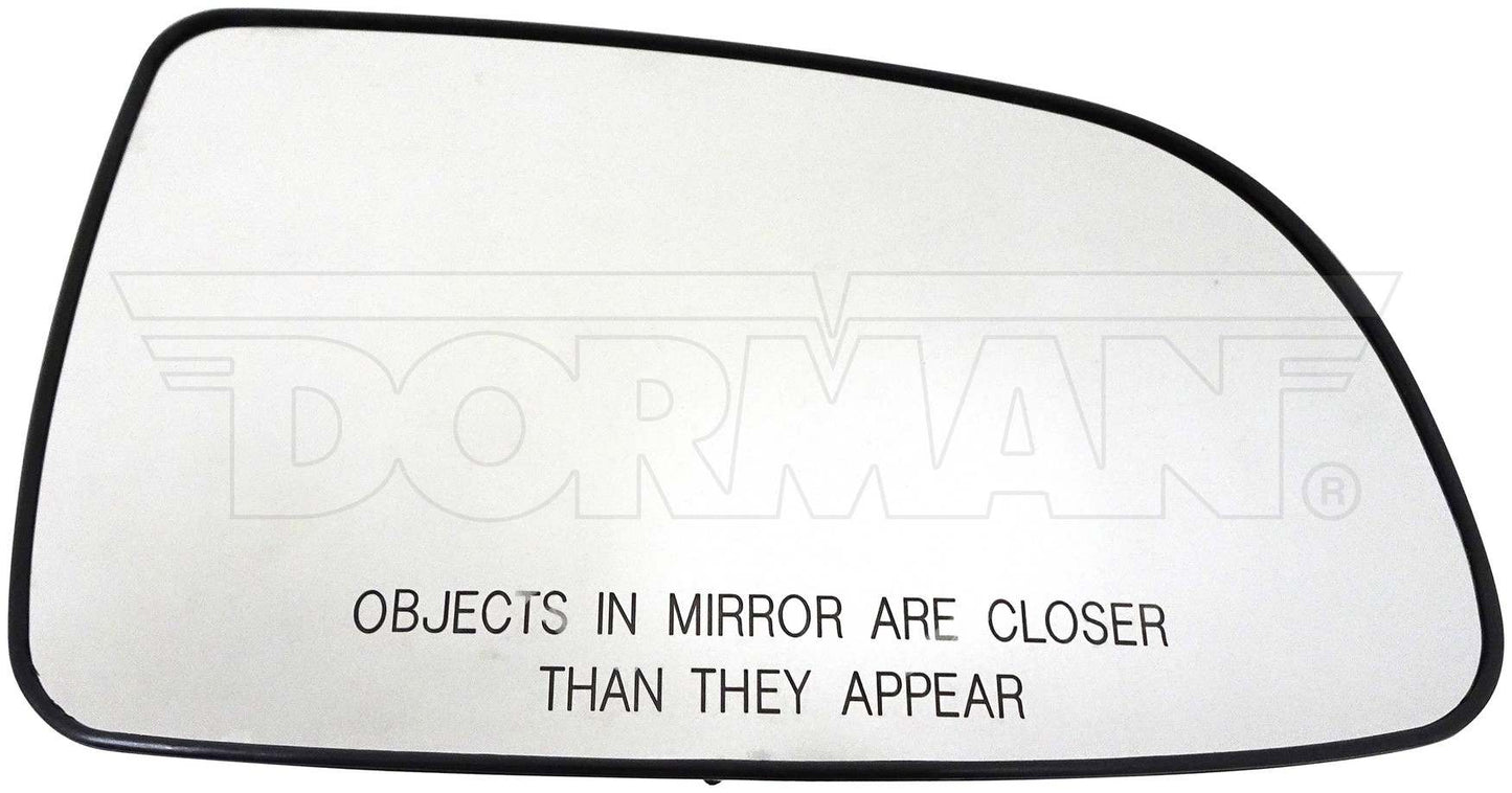 Dorman - HELP Door Mirror Glass Plastic Backed for 2009-07 Pontiac G3, 2011-07 Chevrolet Aveo, Suzuki Swift+ 56091