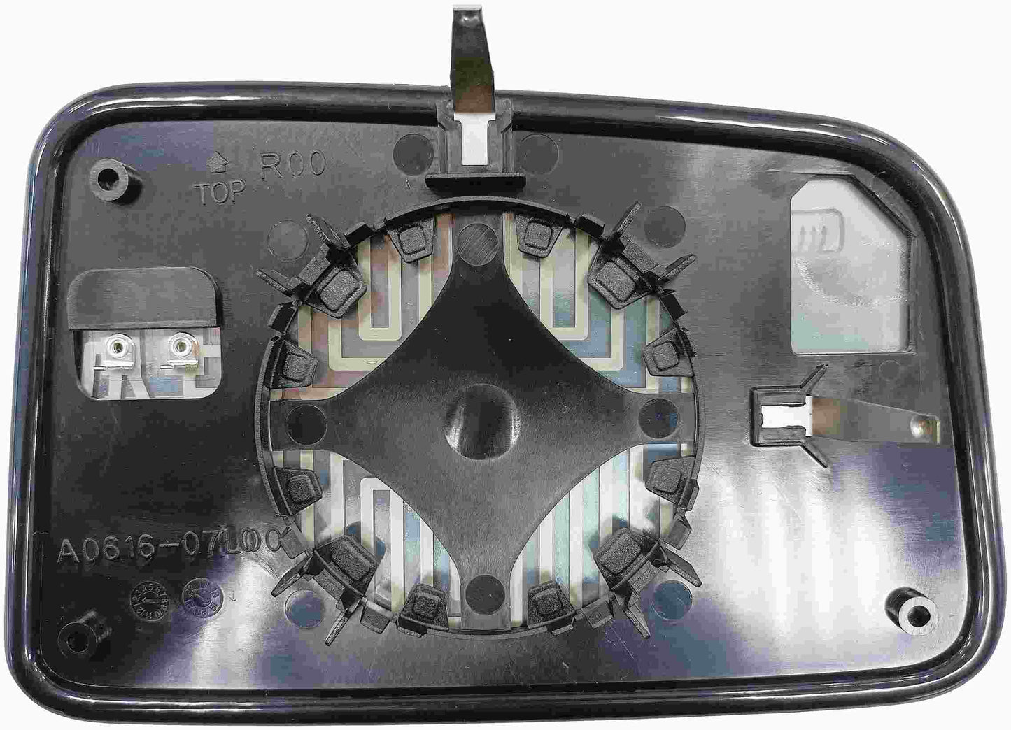 Dorman - HELP Door Mirror Glass Heated Plastic Backed Mirror Left for 2008-07 Ford Edge, Lincoln MKX 56120