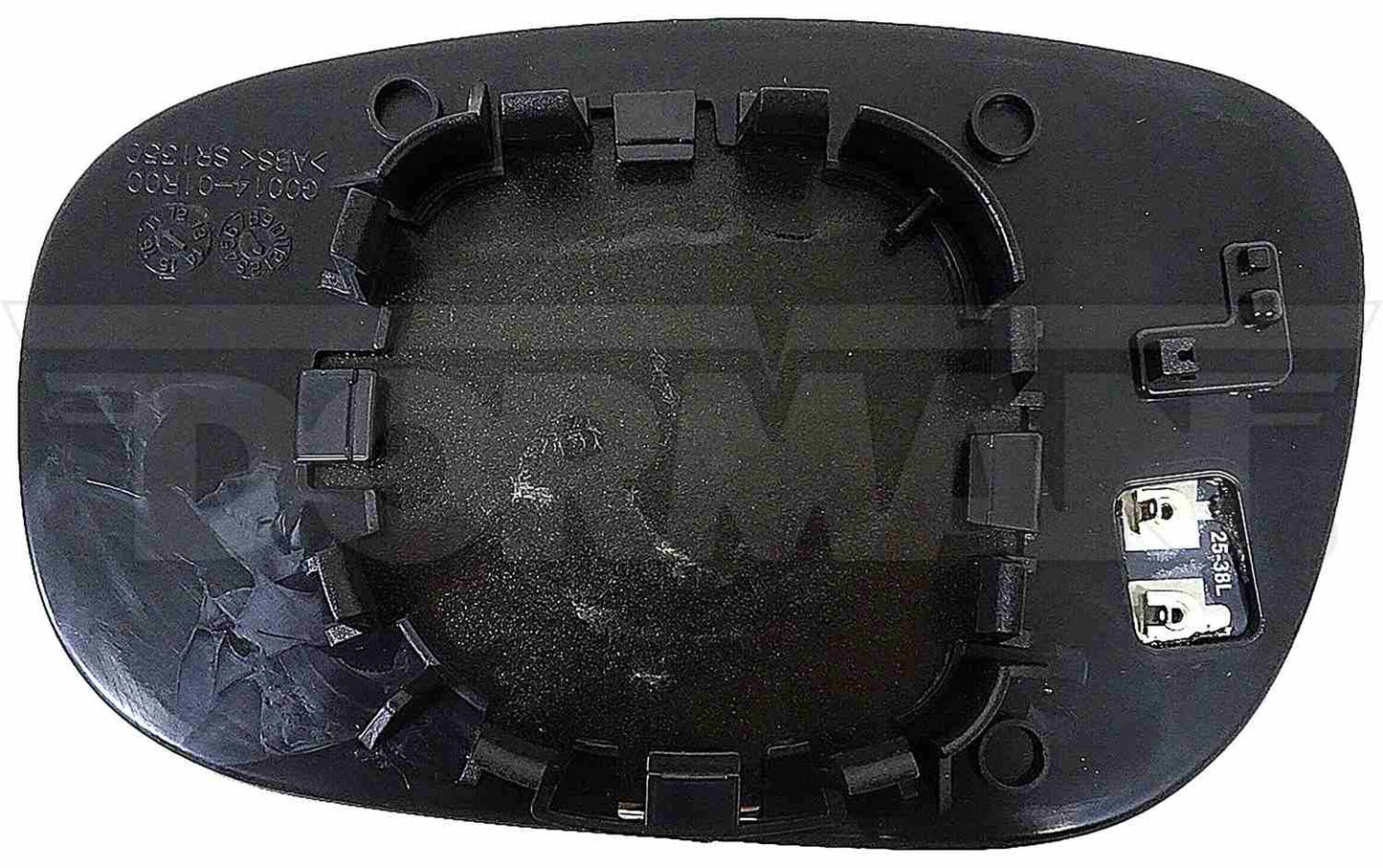Dorman - HELP Door Mirror Glass Heated Plastic Backed Mirror Right for 2010-05 Chrysler 300 2010-06 Dodge Charger 2008-05 Dodge Magnum 56207